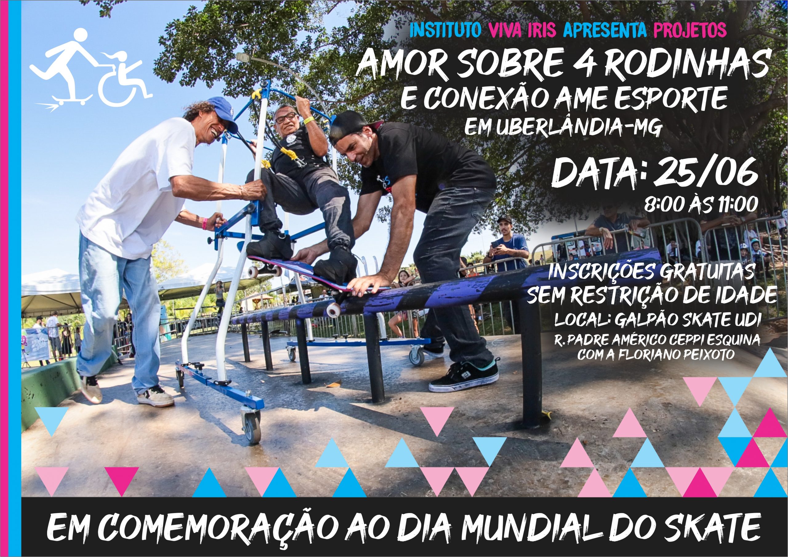FLYER AMOR SOBRE 4 RODINHAS